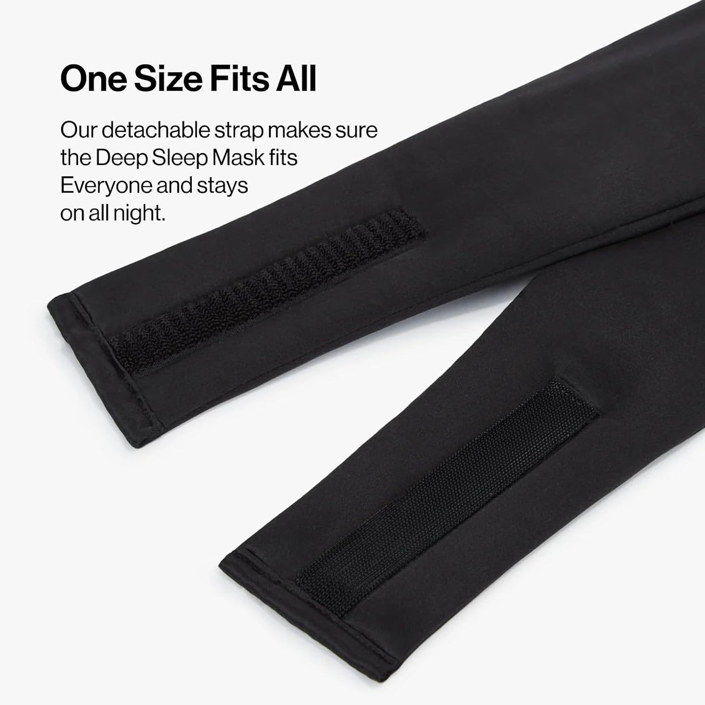 Dore & Rose Deep Sleep Mask Light Blocking, 23 Momme Mulberry Silk Eye Mask, Ultra Soft, Adjustable - Travel Sleeping Mask for Men & Women - Black