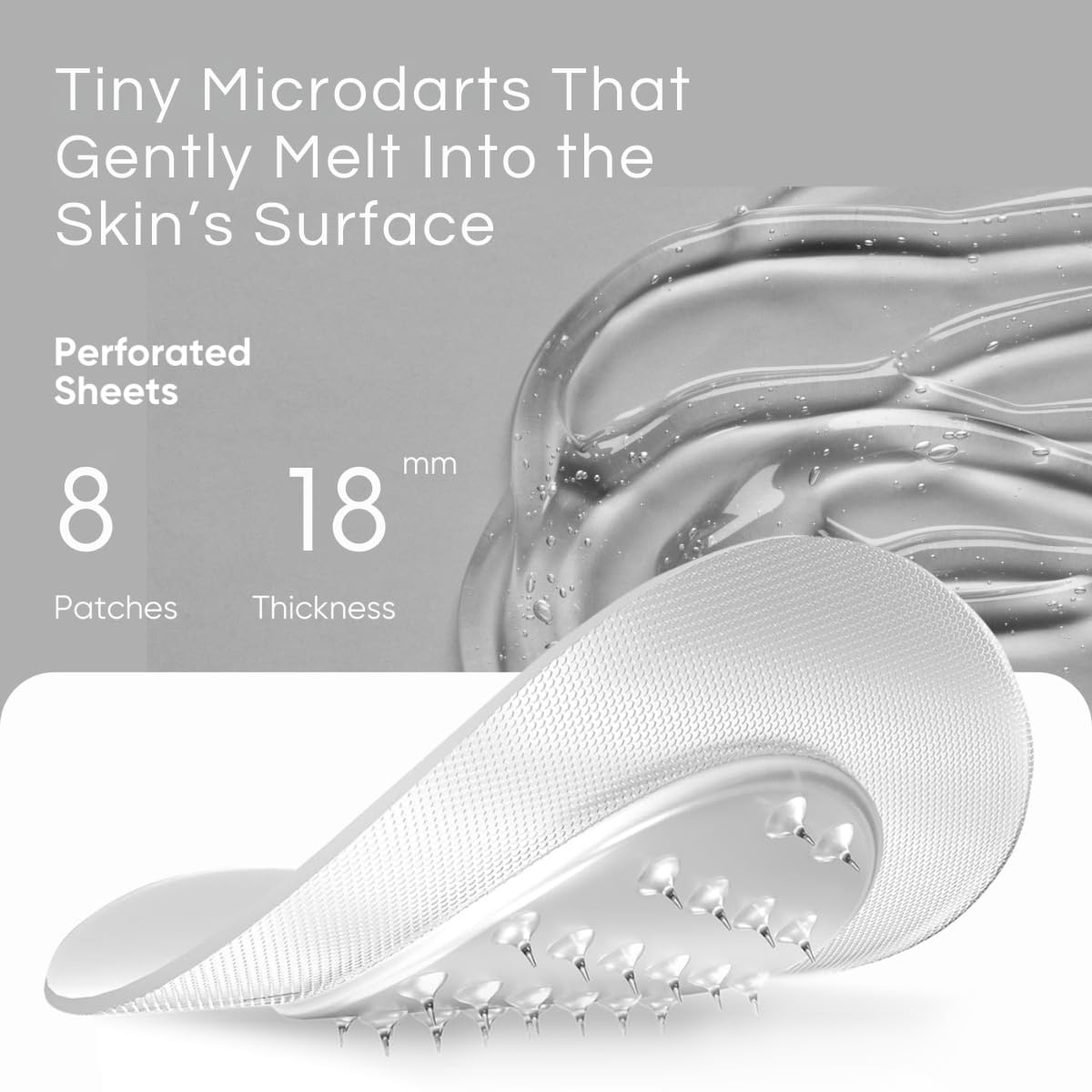 Microdart Spot Patch | Targeted Blemish Care with Salicylic Acid, Azelaic Acid, Niacinamide and Willowherb | For Early-Stage Blemishes | 8 Patches