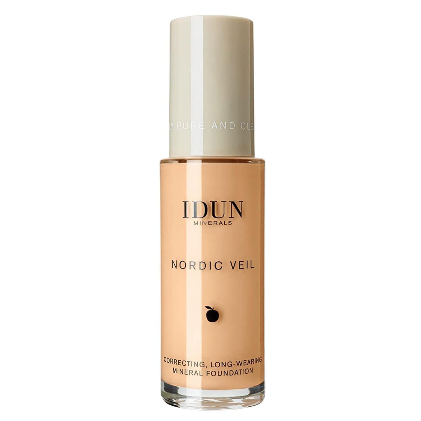 Liquid Nordic Veil Foundation - Full and Poreless Coverage, Long Lasting, Soft Matte Finish - Purified and Safe for Sensitive Skin - 306 Freja - Light Medium Warm - 0.88 oz
