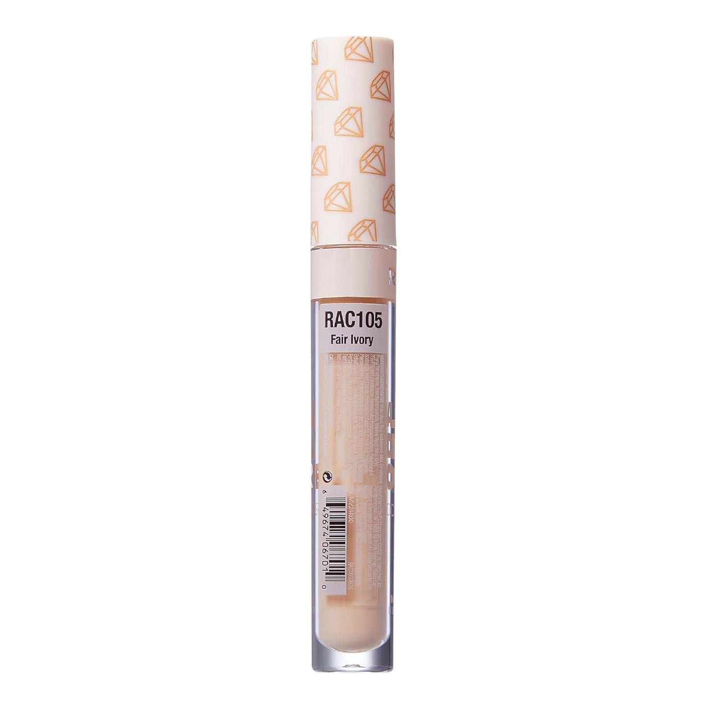 Ruby Kisses All Day Concealer Lightweight Full Coverage Multi-Use Concealer 0.13 Fl Oz (Fair Ivory)