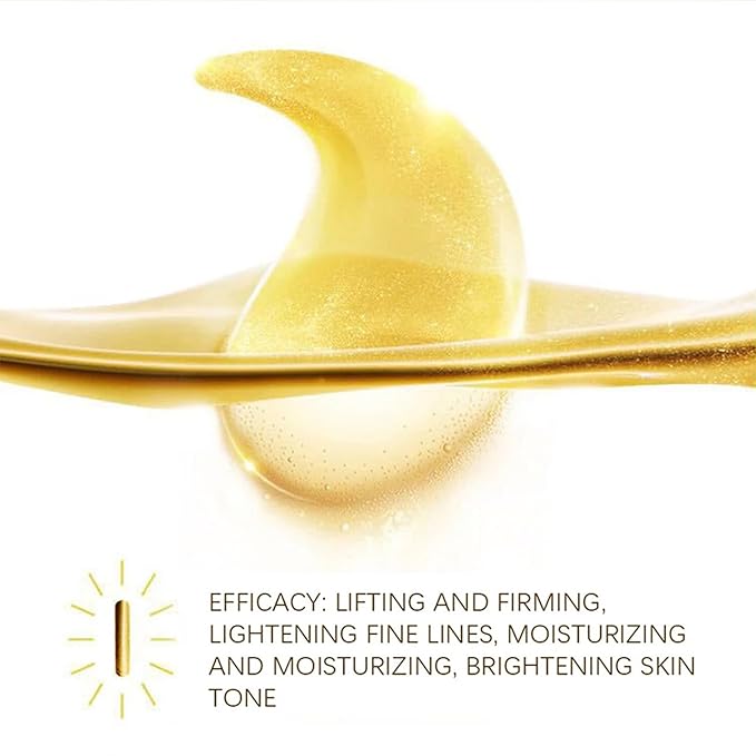 Under Eye Patches for Dark Circles and Puffy Eyes (30 Pairs), 24K Gold Eye Masks for Reducing Wrinkles and Fine Lines Under eye, Collagen Eye Gel Pads Improve and Firm Eye Skin, Natural Extract