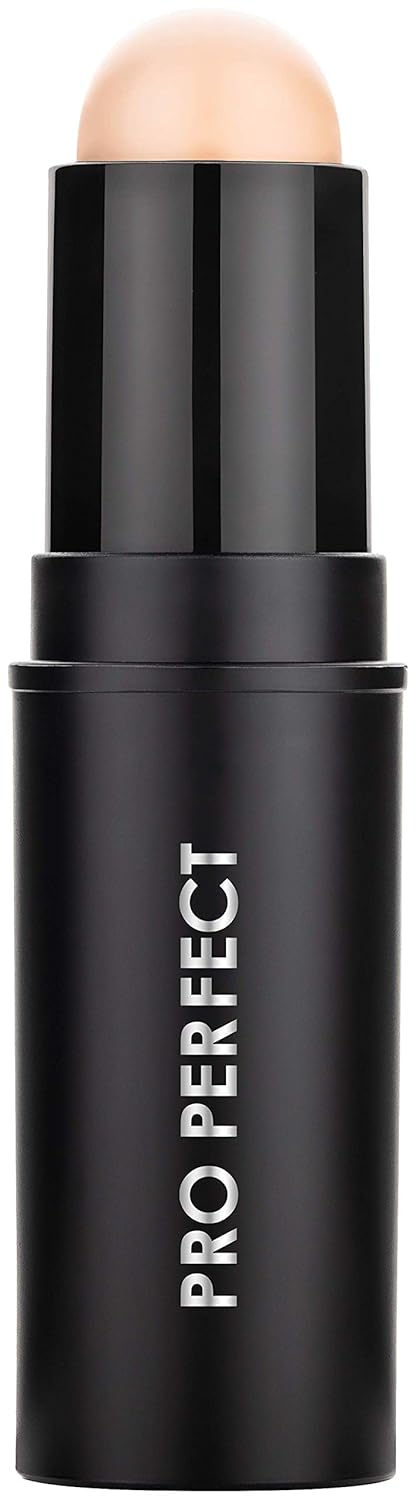 Bodyography Pro Perfect Foundation Stick - Demi-Matte Finish with A Natural Look - Enhancer for Concealing, Highlighting, and Contouring - Vitamin C & E (Sand)