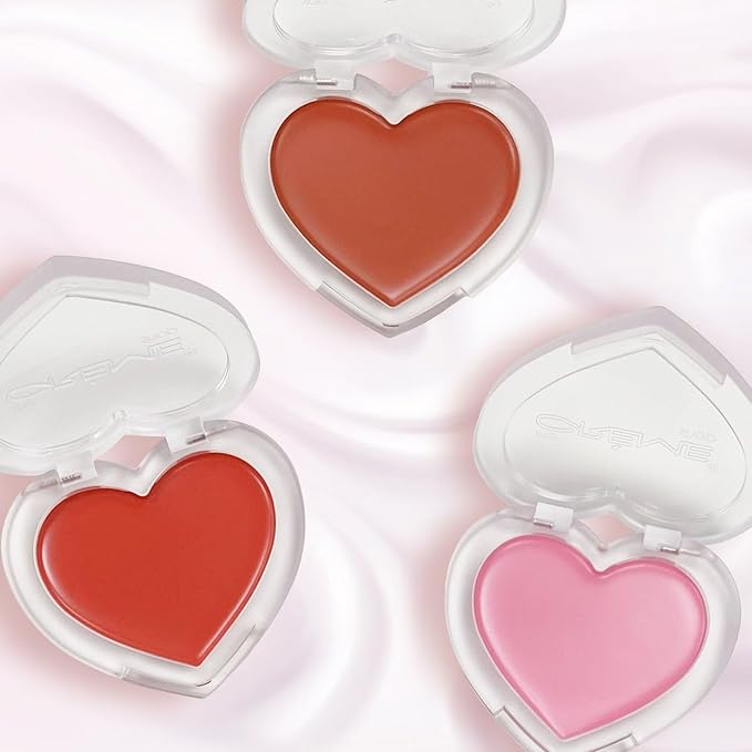 The Creme Shop Crème Blush Balm: Dewy Color Perfection with Aloe Vera. Buildable, Long-lasting, Easily Blendable for Naturally Rosy Cheeks. Embrace the Glow – Adore U