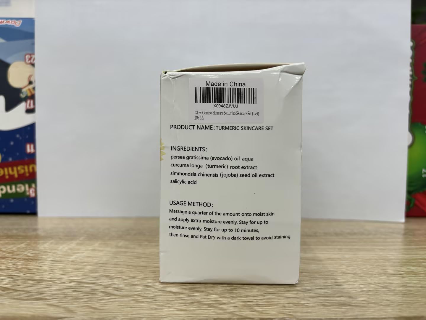 Glow Combo Skincare Set,3 In 1 Turmeric Combo Skincare Set，Turmeric Glow Butter, Skincare Gift Set For All Skin Type (1 Set)