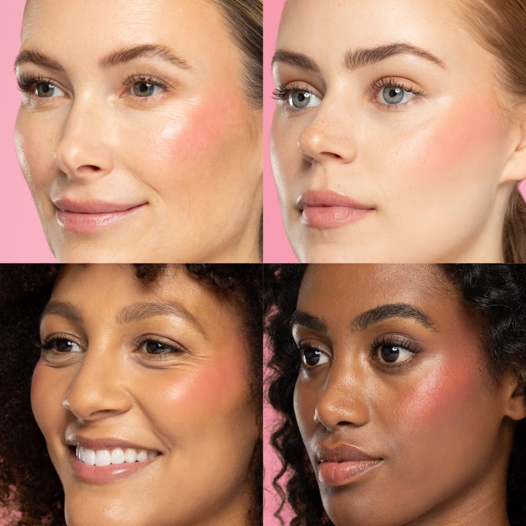 MCoBeauty Baby Face Multi-Use Cream Stick, Peony Rose Pinky Rose Shade, Silky Smooth, Buildable Blush for Eyes, Lips & Cheeks, Vegan, Cruelty Free Cosmetics