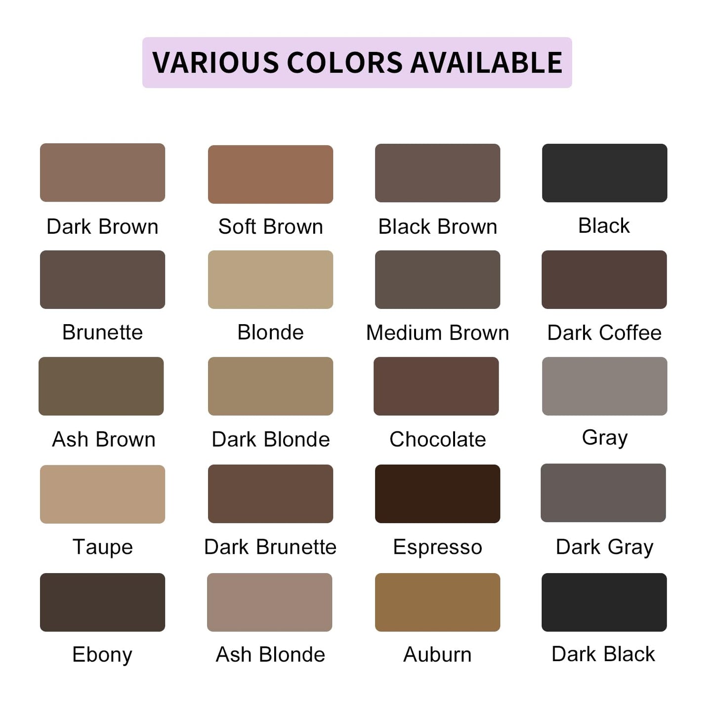 LAVONE Eyebrow Pencil, 2-In-1 Waterproof Eyebrow Pen, with 3 Tip Microblading Eyebrow Pen and Ultra-Precise Brow Pencil, Dual-ended Eyebrow Brush, for Eyebrow Makeup - Ash Black