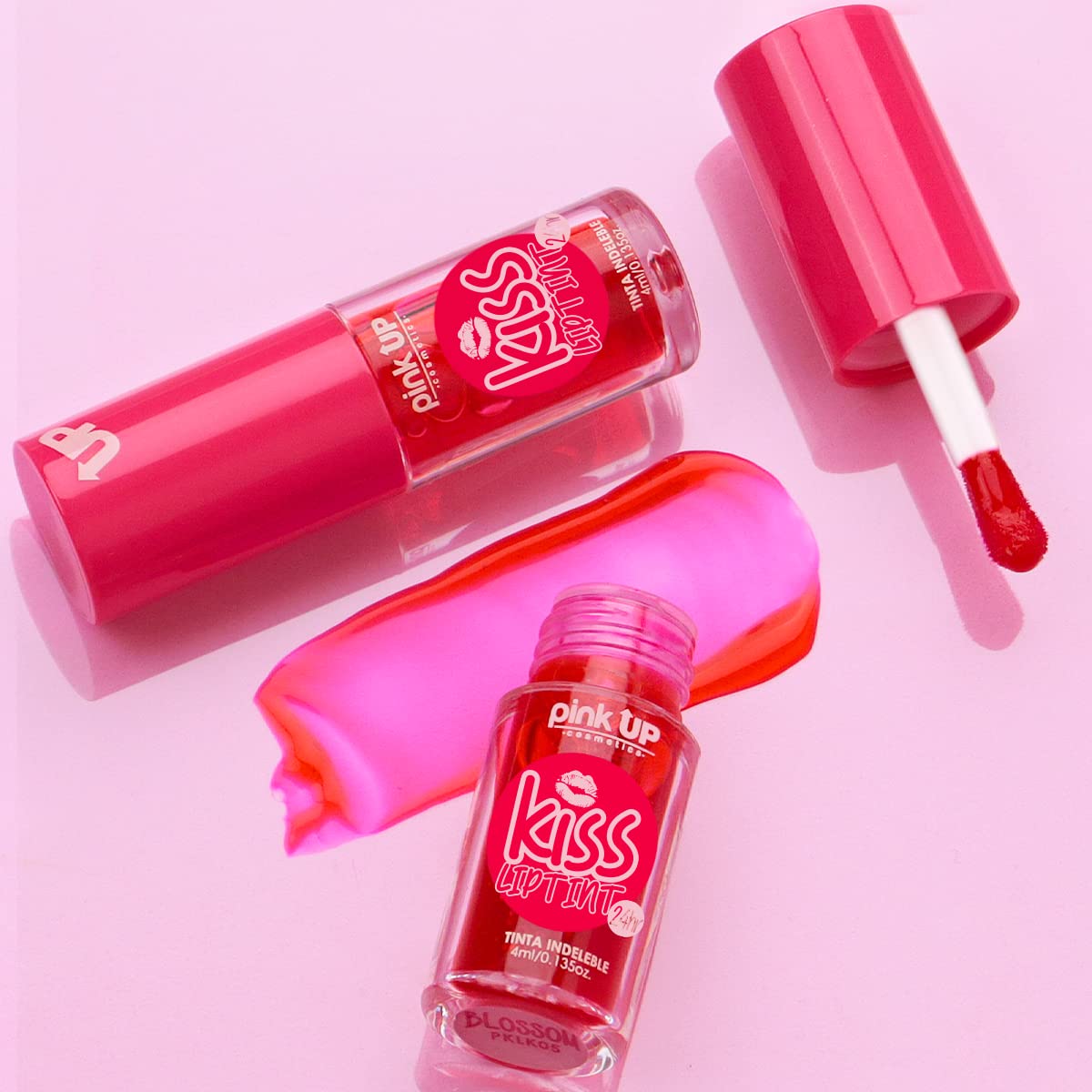 Kiss Lip Tint | Lip Tint Stain | Lip | Long-lasting lip tint | Non-transferable | Intense colours | Natural effect | Lips | Eyes and Cheeks | Non-drying | Color Blossom