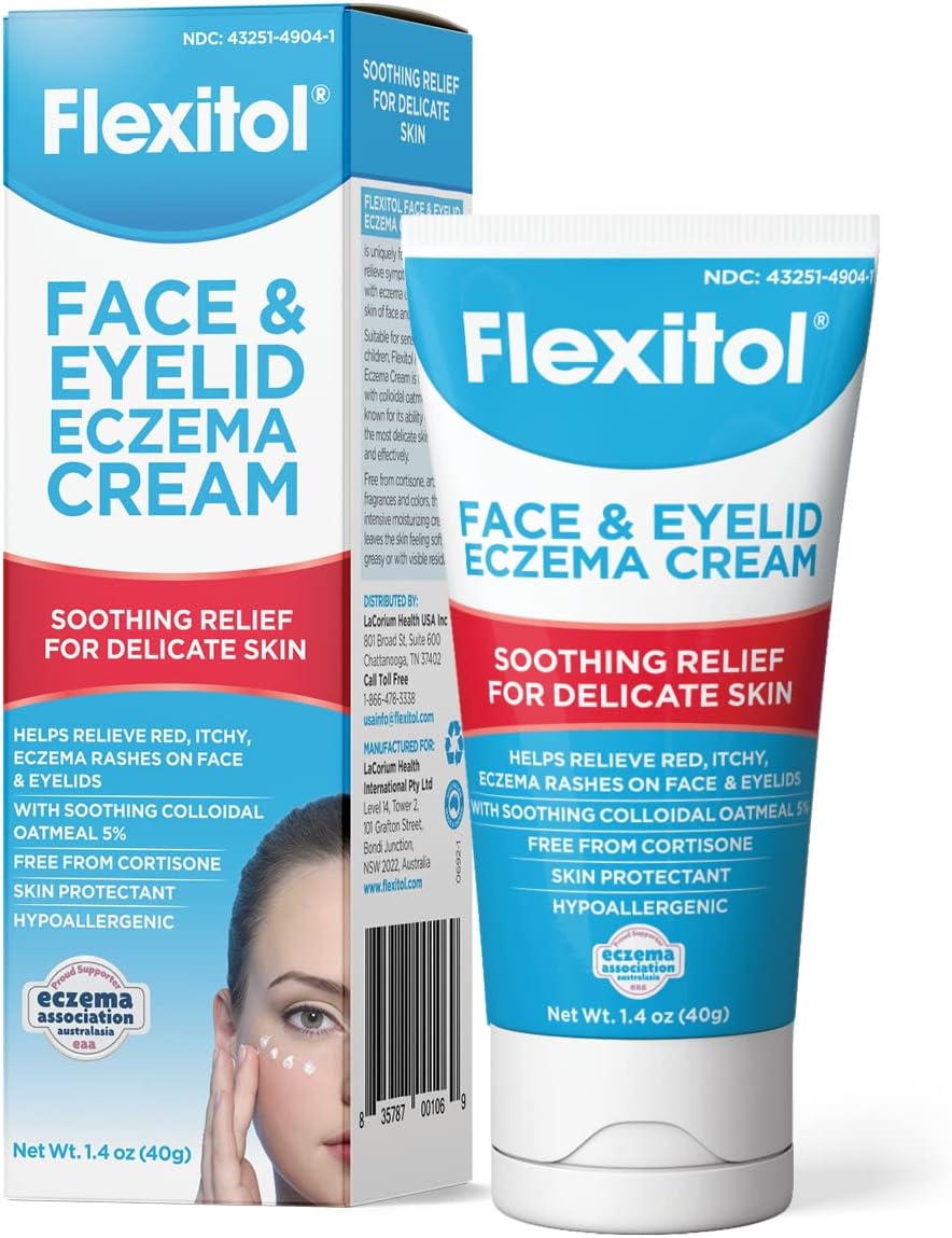 Flexitol USA Face & Eyelid Eczema Cream 40g / 1.4oz