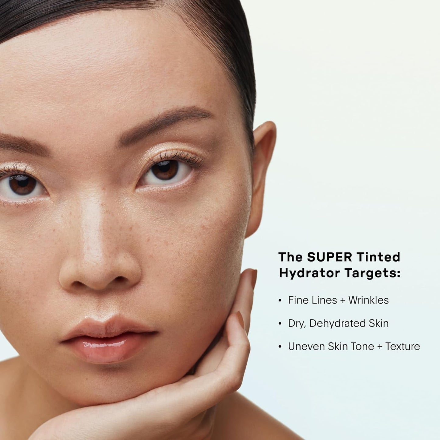 U Beauty The Super Tinted Hydrator Hyaluronic Acid Moisturizing Cream - Mega-Dose Skin Hydrator for Supple, Smooth, and Softer-Looking Skin For Up To 48 Hours - Shade 3-1.0 oz