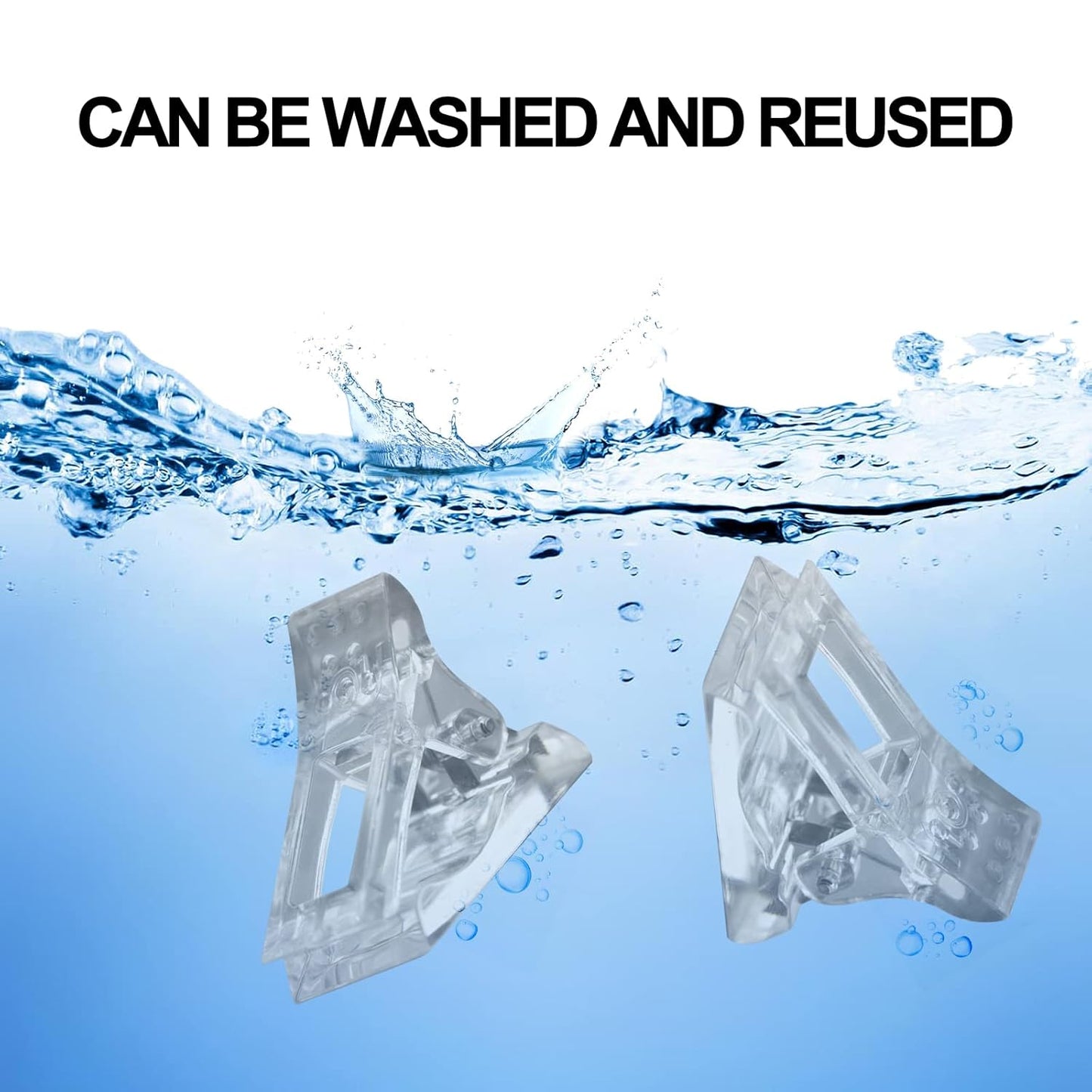 10 Pcs Nail Tips Clip for Quick Building Extension Nail Mold & Nail Tips,Plastic Transparent Dual Nail Form Extension Clip Builder DIY Manicure Nail Art Tool(Nail Clip)