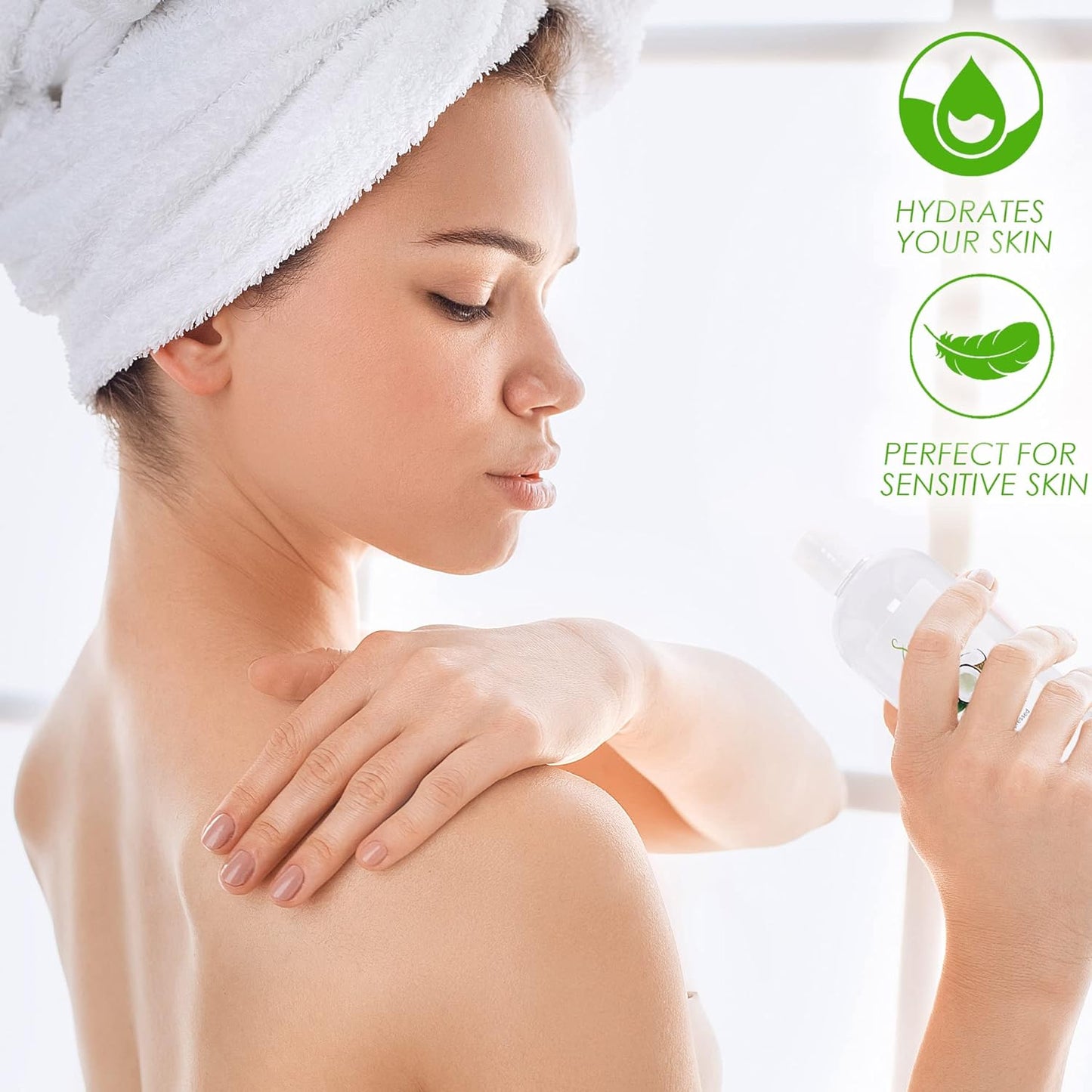 Soapeauty FRACTIONATED COCONUT OIL Cold Pressed Refined | 100% Natural Available in Bulk | Carrier for Essential Oils, Face, Skin, Hair Moisturizer, Soap Making | 12 fl oz