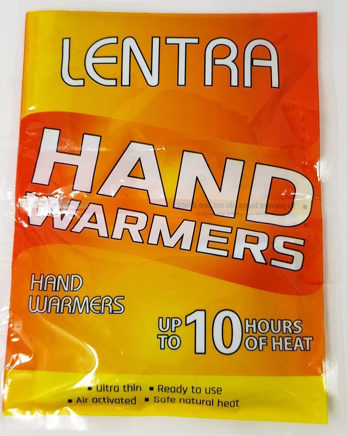 Hot Hand Warmers - 50 Count - 10 Hours Long Lasting Heat, Safe Natural Odorless Air Activated Heat Packs for Hands, Toes and Body - TSA Approved