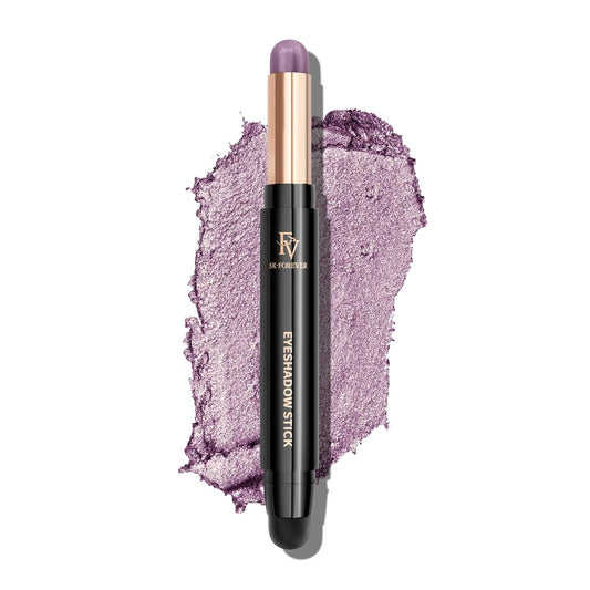 FV Cream Shimmer Eyeshadow Stick，Long Lasting & Waterproof, Multi-Use & High Pigment Eyeshadow Makeup Stick, Amethyst Shimmer