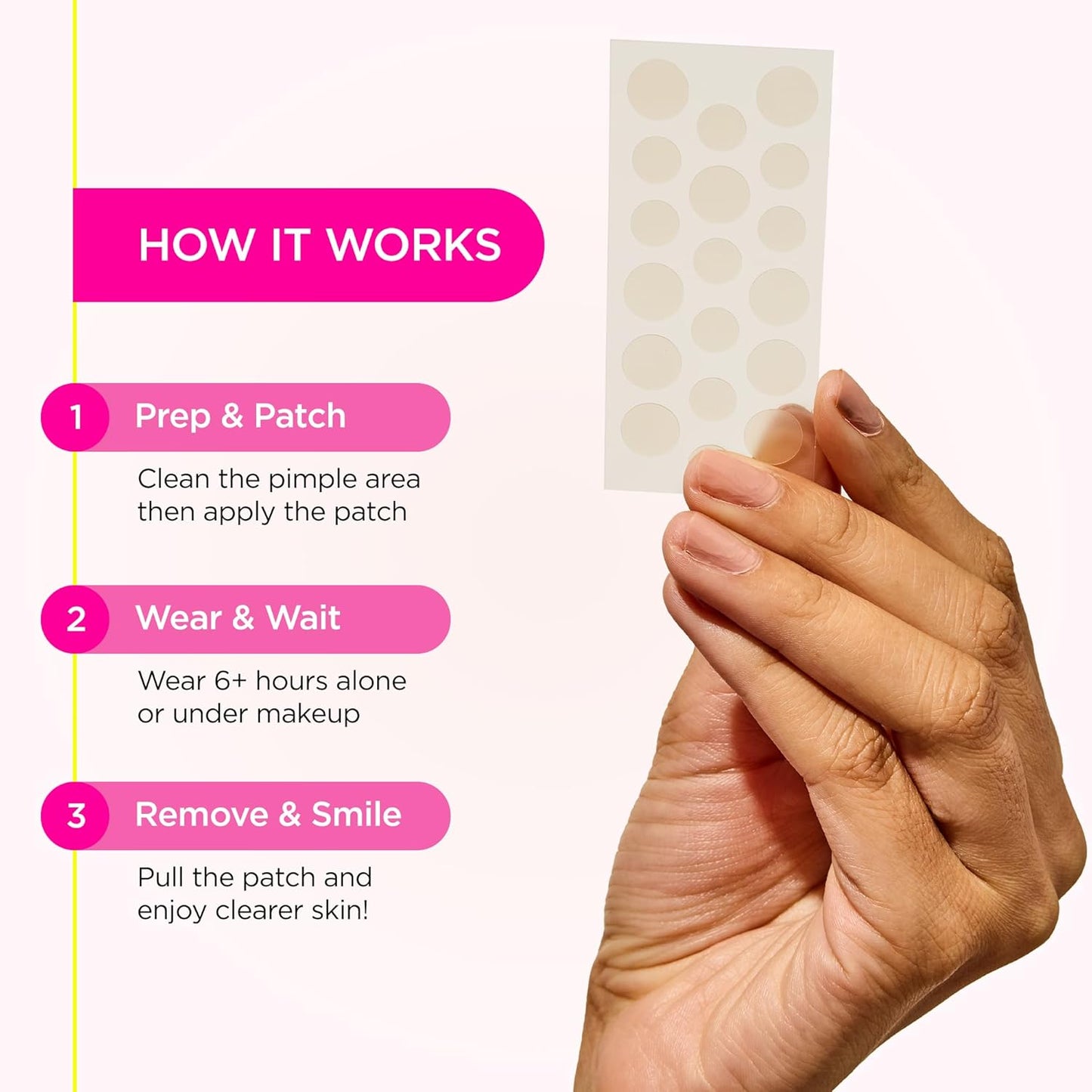 ZitSticka Pimple Patches for Face and Body, Goo Getter Hydrocolloid Patches to Cover Zits & Blemishes, Acne Patches or Zit Spot Stickers, Body Blemish Patch (72 Pack)