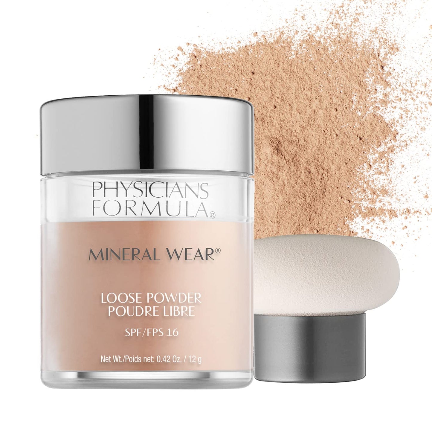 Physicians Formula Mineral Wear Talc-Free Loose Powder Creamy Natural & Powder Palette Multi-Colored Blush Powder Blushing Rose