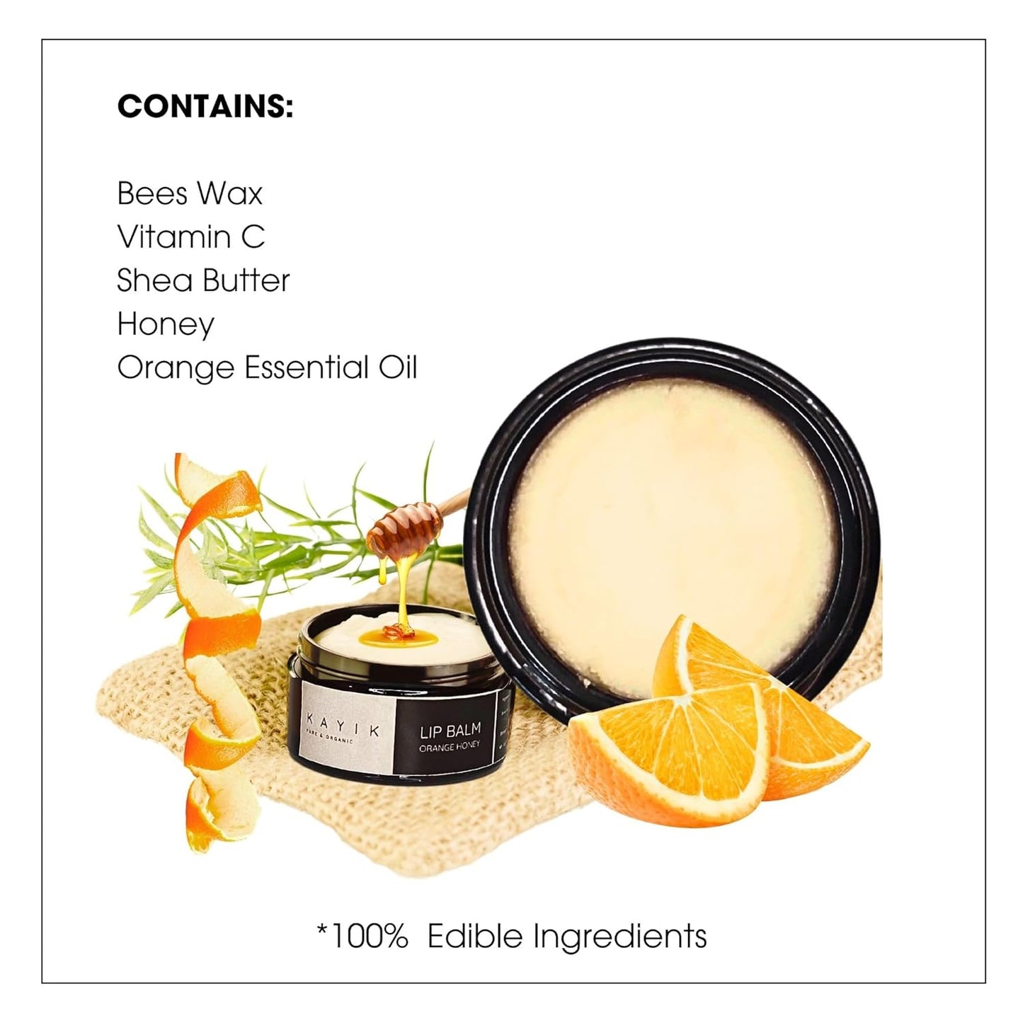 Orange Honey - Organic Lip Balm