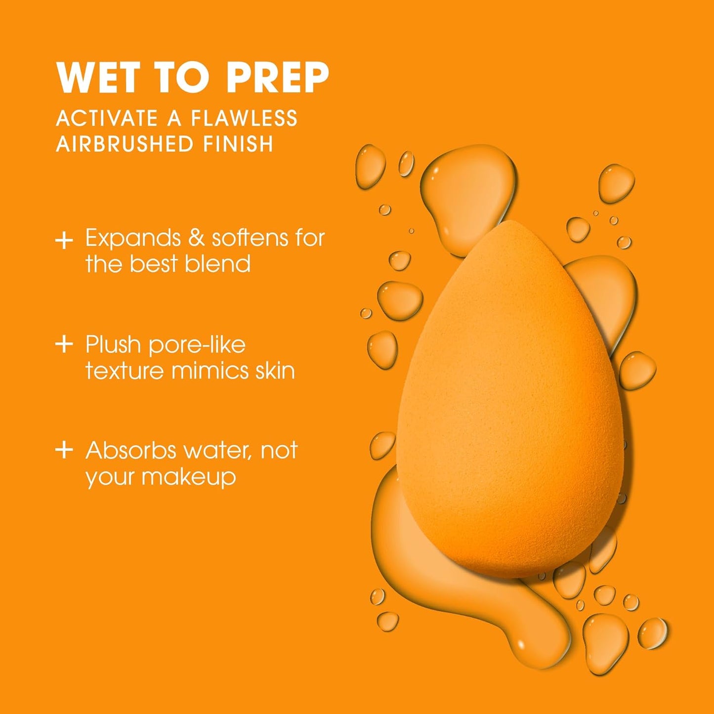 Beautyblender® | Pop Beauty Blender Makeup Sponge, Super-Soft Foam Easily Blends Foundations, Powders & Creams, Made in USA, Reusable, Washable, Streak Free Application, Vegan, Cruelty Free