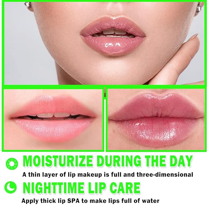 1PCS Bee Lip Balm Honey Pot, Moisturizing Lip Balm Overnight Lip Sleeping Mask Lip Scrubs Exfoliator, Hydrating Prevention Dry and Crack Lips, Lip Repair Nourishes the Lip Skin