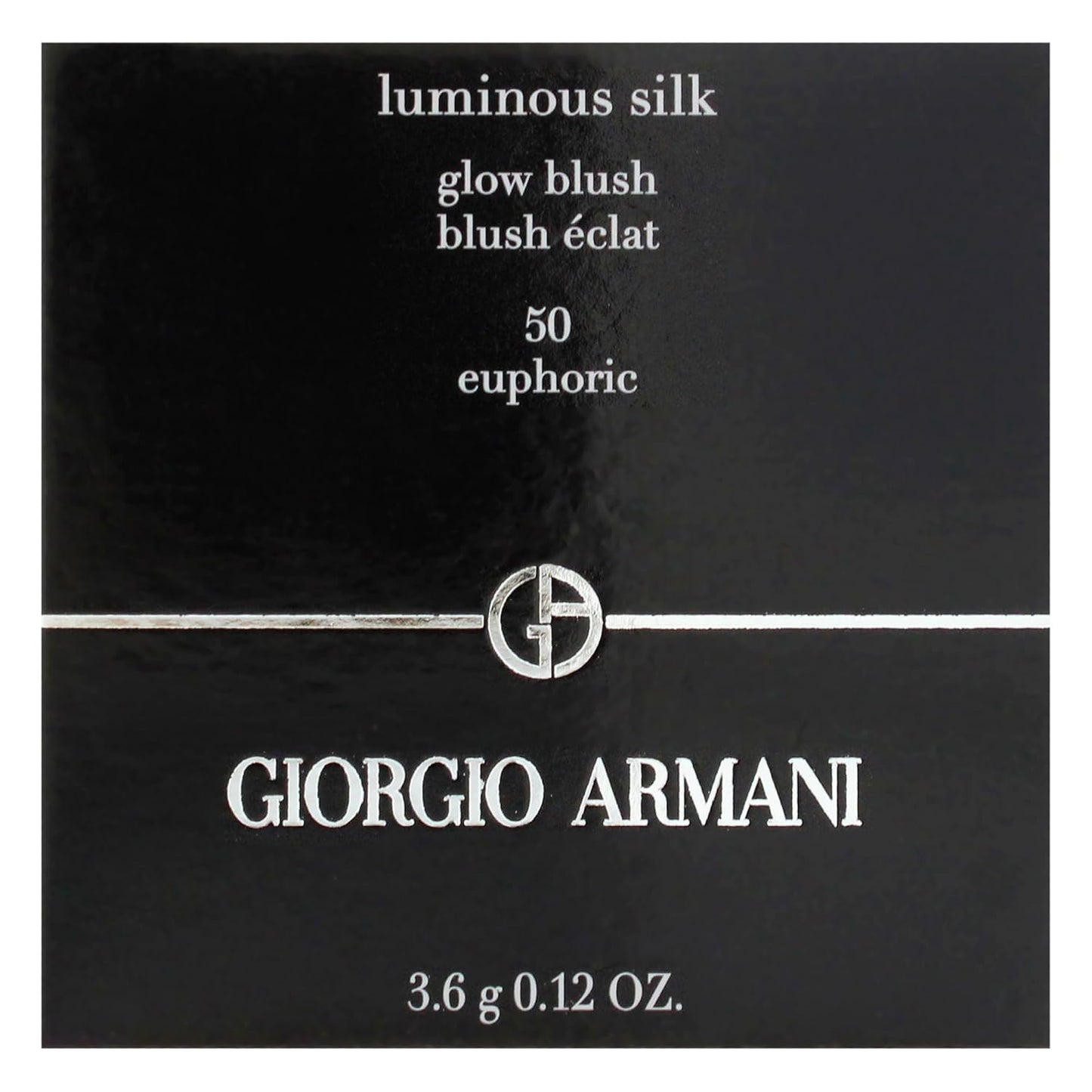 Luminous Silk Glow Blush - 50 Euphoric by Giorgio Armani for Women - 0.12 oz Blush