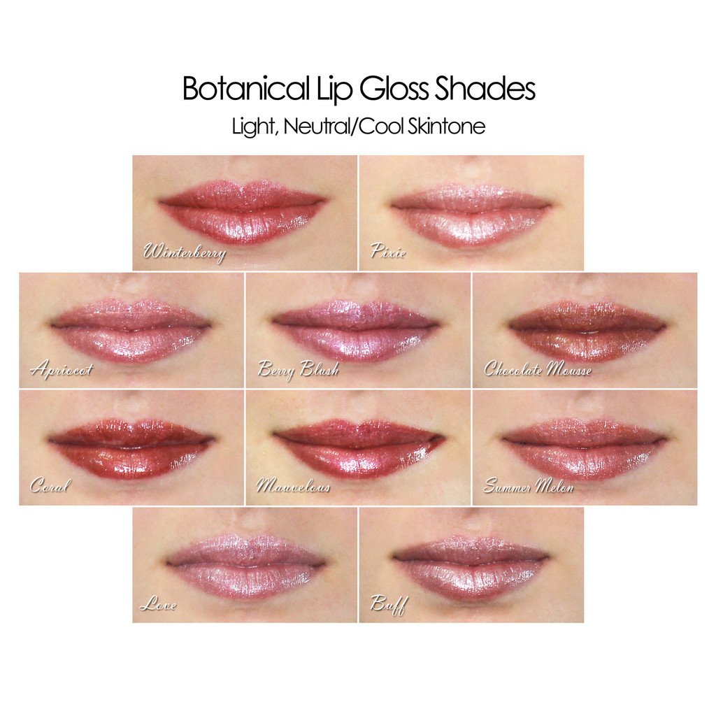 Lauren Brooke Cosmetiques Botanical Lip Gloss (Berry Blush)