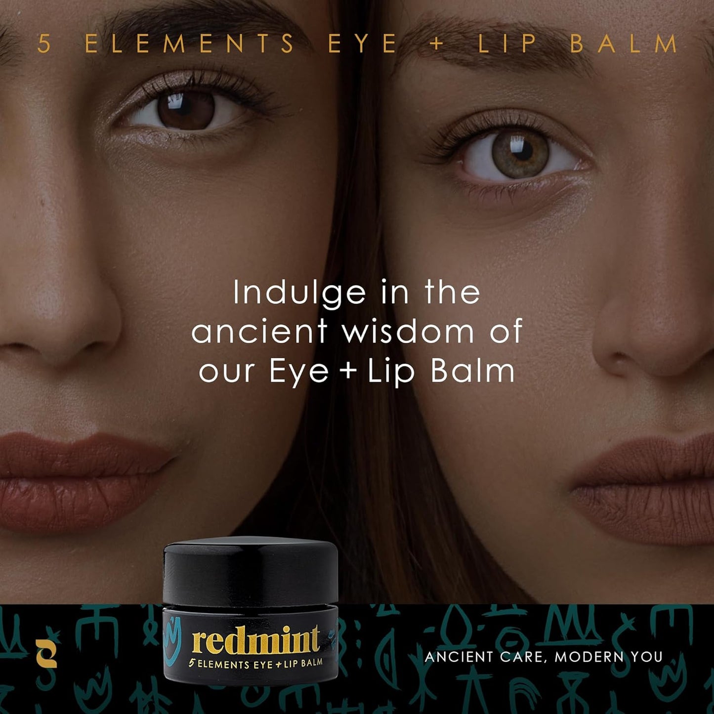 Eye and Lip Balm Hydrating and Nourishing Formula Rooted In Ancient TCM Wisdom | Soothes and Protects Delicate Skin | 10 ml