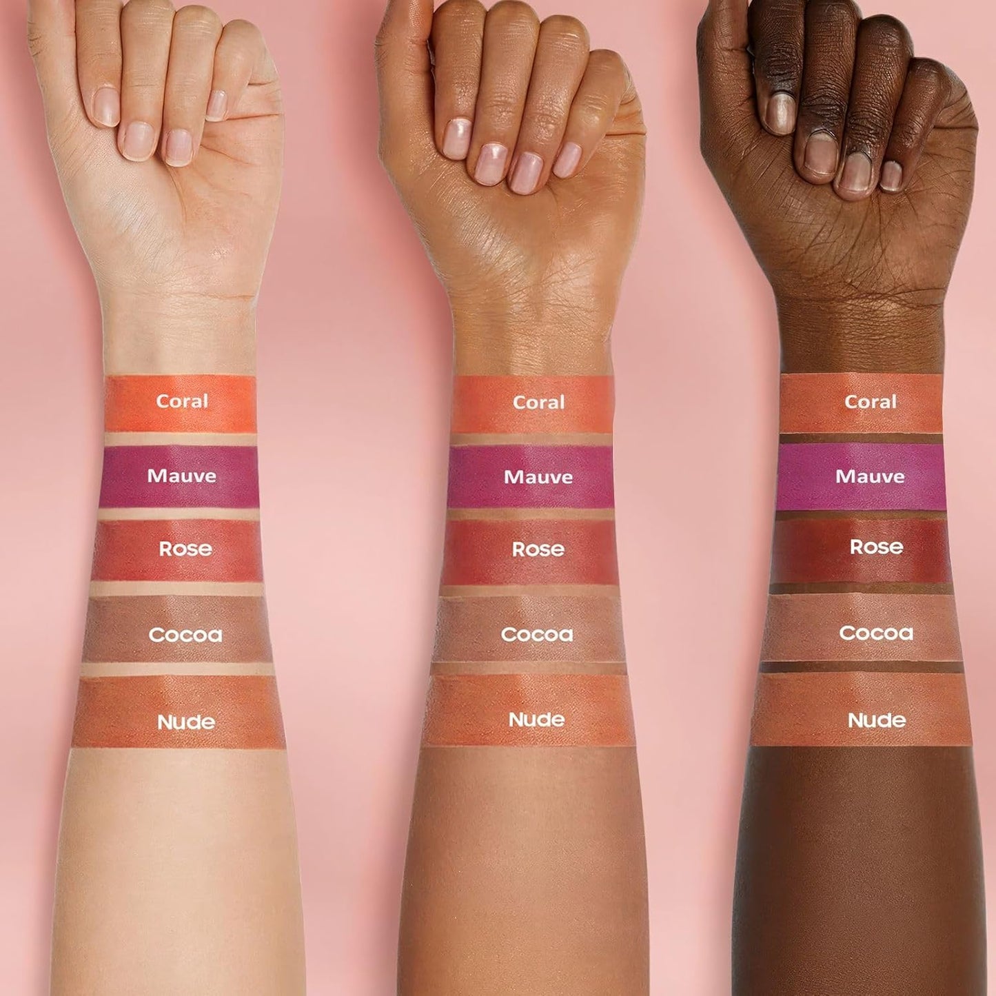 OETUIOW Lip Stain - All Day Lip Stain Peel Off, Naturally Moisturizing Lightweight Glow-Boosting Non-Sticky, Vegan Lip Makeup Gift for Her (Nude)