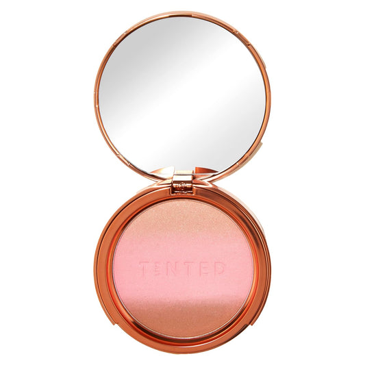 Live Tinted Huebeam Gradient Blushing Bronzer - Lightweight, Highly-Pigmented, Buildable & Blendable - Sunkissed, Glowy, Even Toned Skin Face Blush and Bronzer - Mojave Mirage