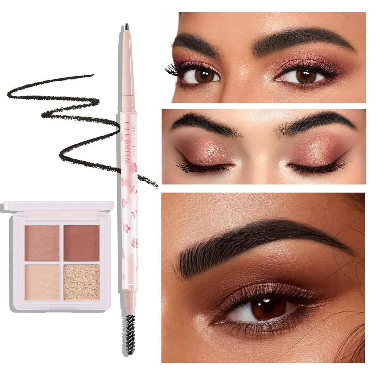 Makeup Kit for Women Full Kit Multipurpose Makeup Sets Gifts,include Lip Gloss,Blush,Eyebrow Pencil,Eyeshadow Palette，Concealer