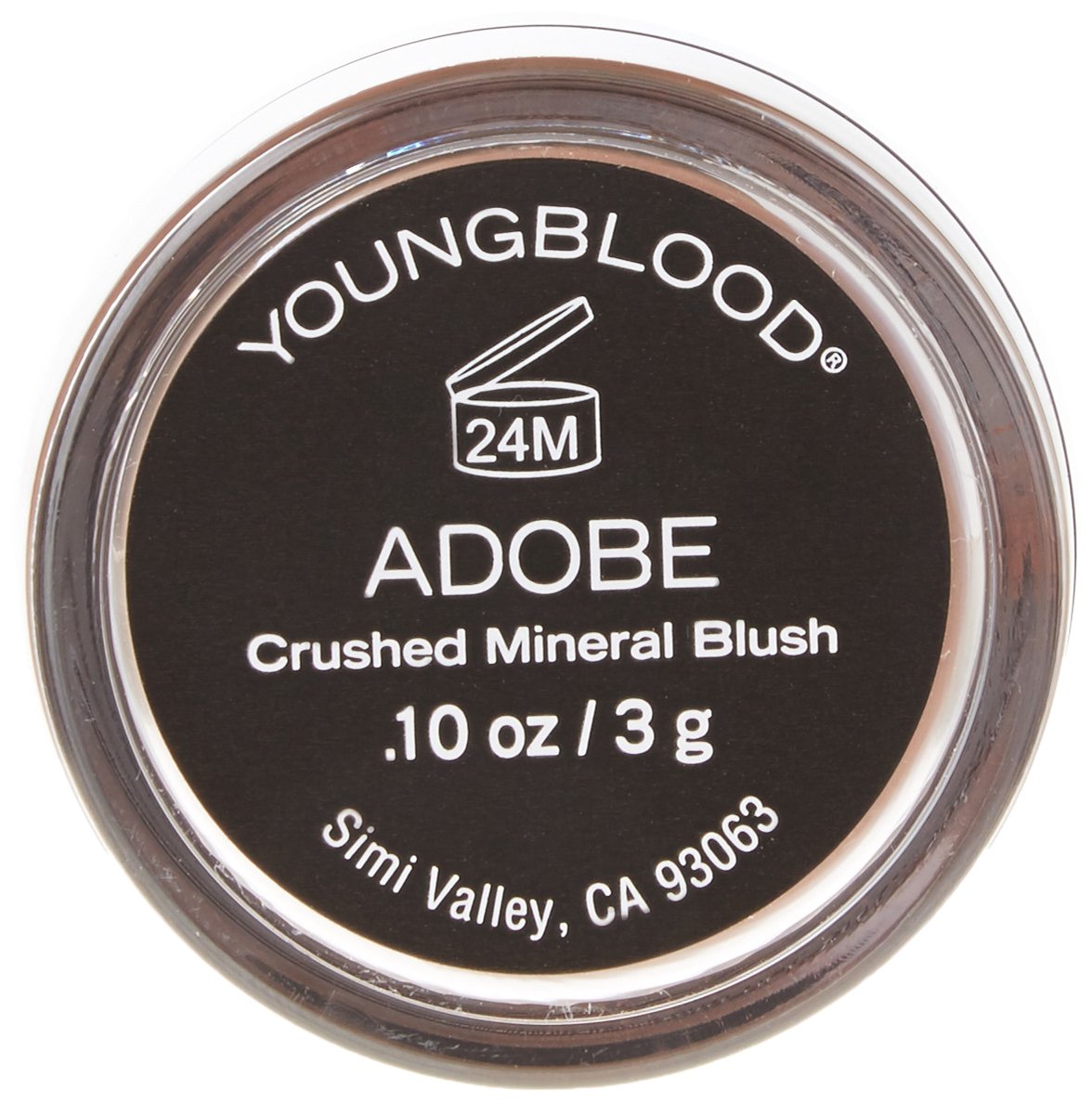 Youngblood Crushed Mineral Blush, Adobe, 3 Gram