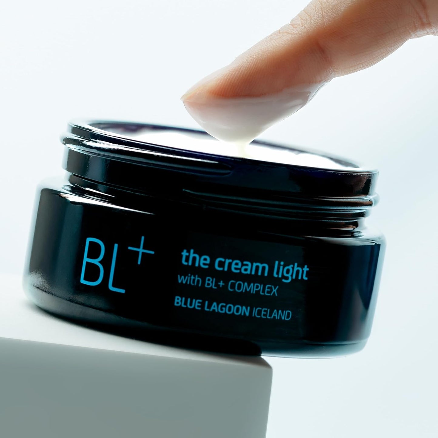 Blue Lagoon - BL+ The Cream Light Gel Moisturizer | Sustainable, Bioactive Luxury Skincare (Full Size, 1.7 oz | 50 ml)