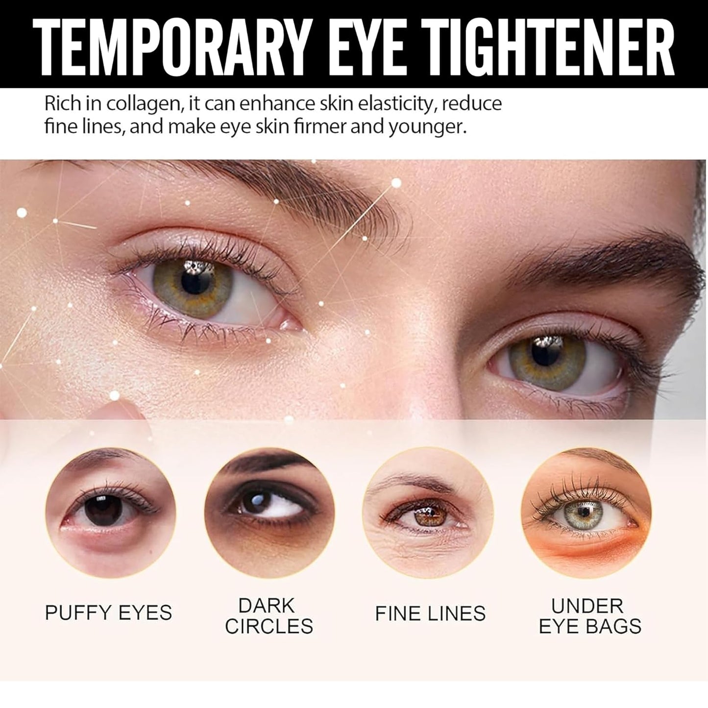 Eye Cream, Firm Under Eye Cream, Eye Lift & Firming Cream (4 x 30ML)