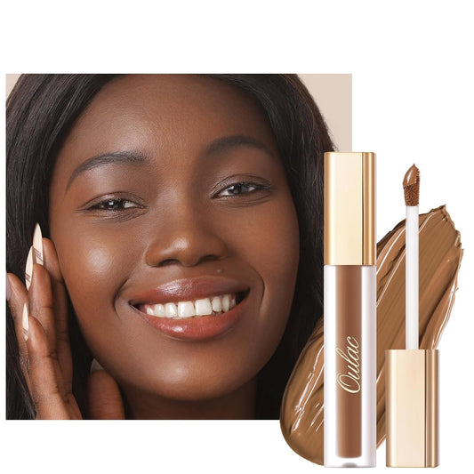 Oulac Concealer Full Coverage, Concealer Stick for Dark Circles, Hydrating Concealer Infused with Hyaluronic Acid, Lightweight, Long Lasting, Vegan Concealer 3.8ml, Shade: W9 Deep