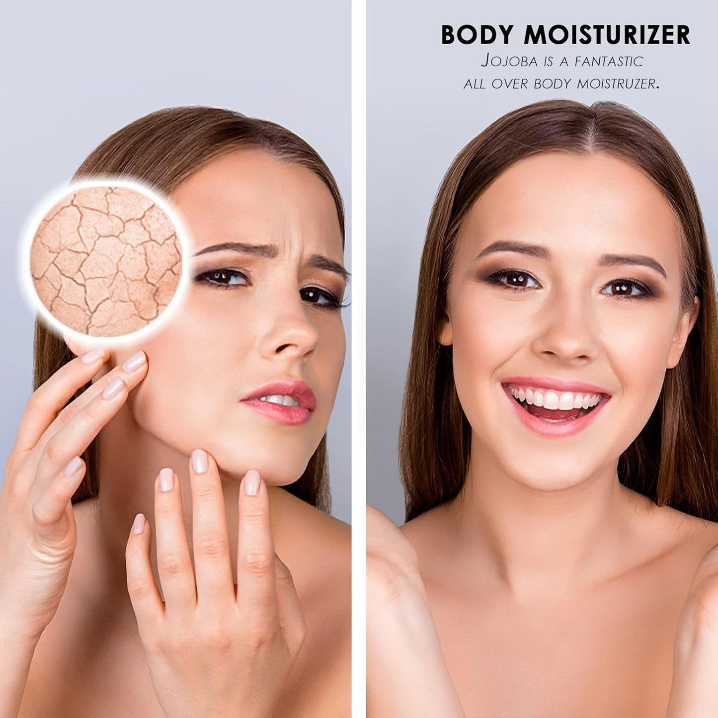 Soapeauty FRACTIONATED COCONUT OIL Cold Pressed Refined | 100% Natural Available in Bulk | Carrier for Essential Oils, Face, Skin, Hair Moisturizer, Soap Making | 32 fl oz