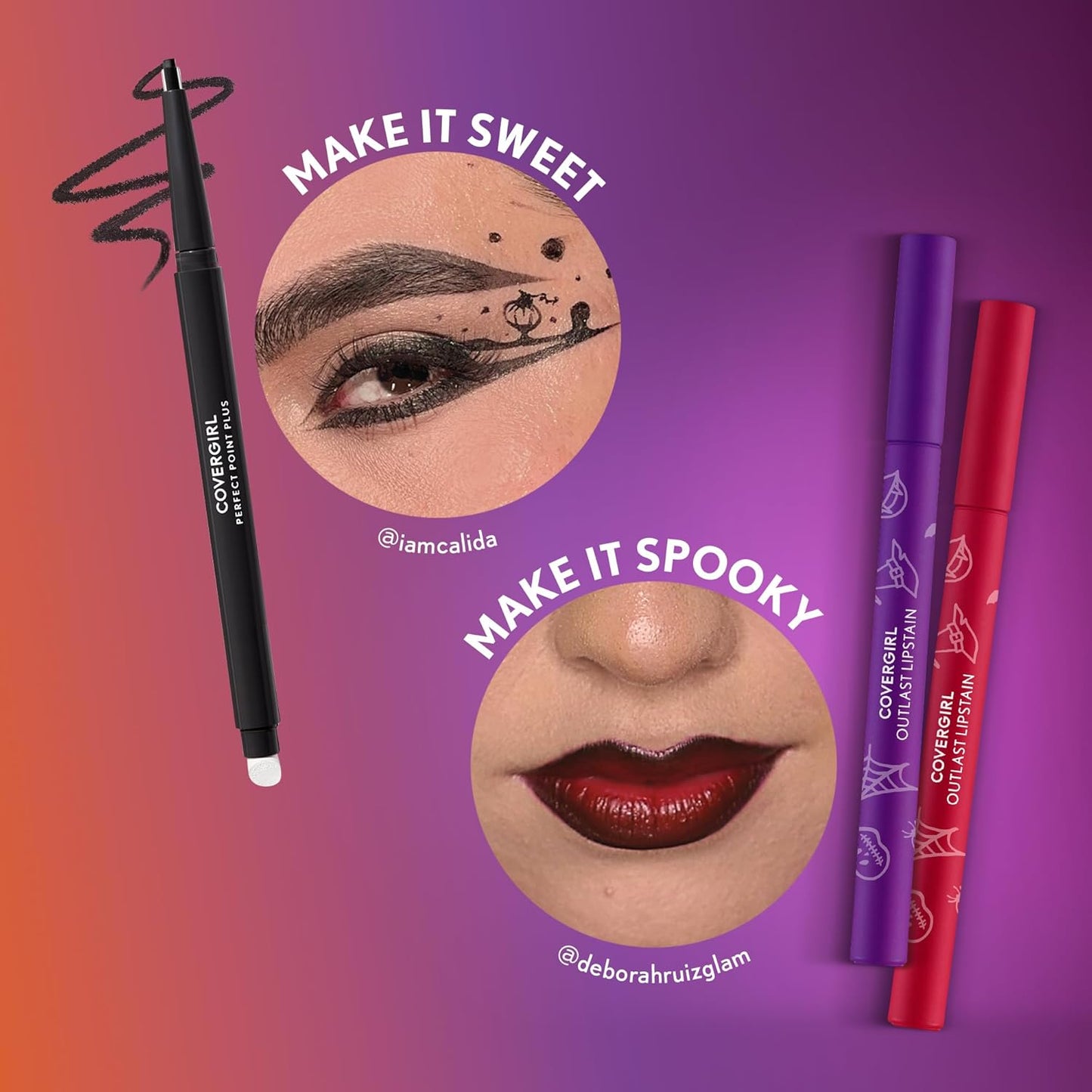 Covergirl Outlast, Extra Witchy, Lipstain Halloween Limited Edition, Transfer-Proof, Non-Drying, Lightweight, Buildable, 0.05oz