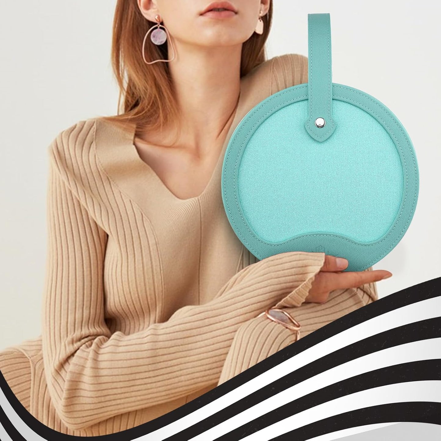 Color Nymph All In One Makeup Kit For Teens With Portable Cosmetics Bag, Multiple Makeups For Begginers As Christmas,New Year,Birthday Gift Included 38-Colors Eyeshadows Lipglosses Brushes(Green)