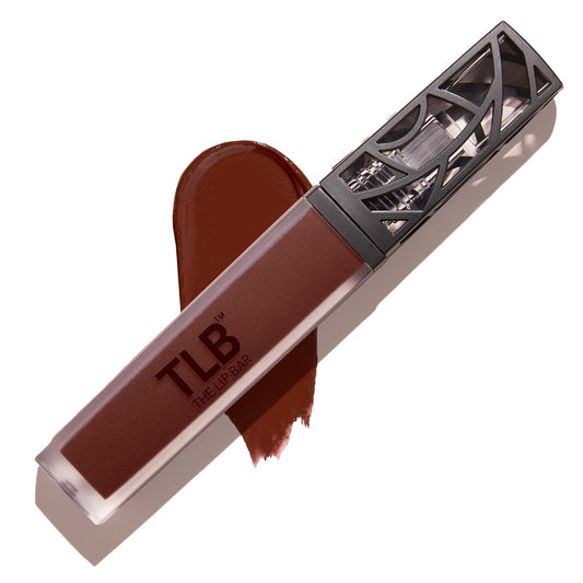 The Lip Bar - Nonstop Liquid Matte Lipstick, Savage (Chocolate Red-Brown) - High Pigment - One Swipe - Long Lasting - Jojoba Oil & Vitamin E - Vegan & Cruelty Free - Makeup & Cosmetics - .24 fl oz