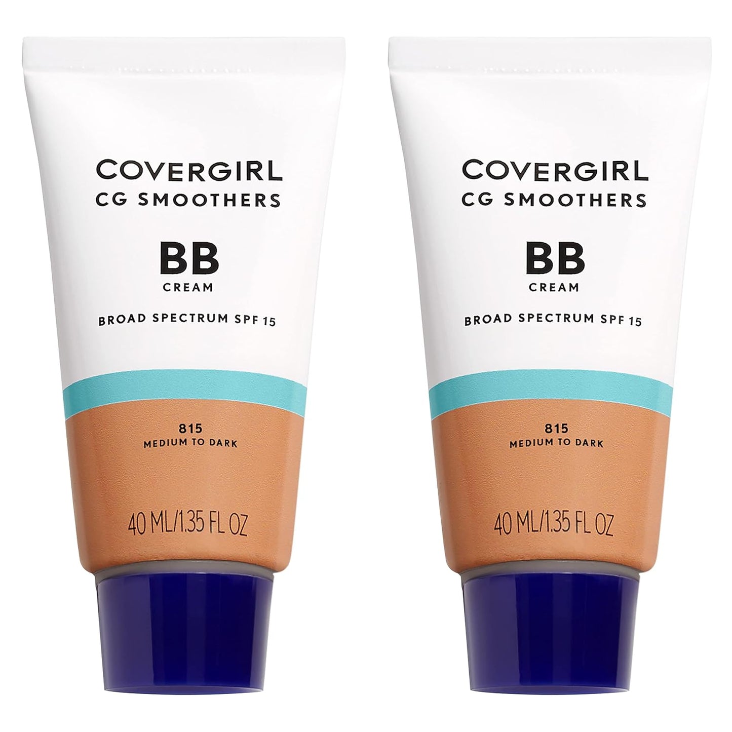 COVERGIRL Smoothers Bb Cream, Medium To Dark 815, 1.35 Fl Oz, 2 Count