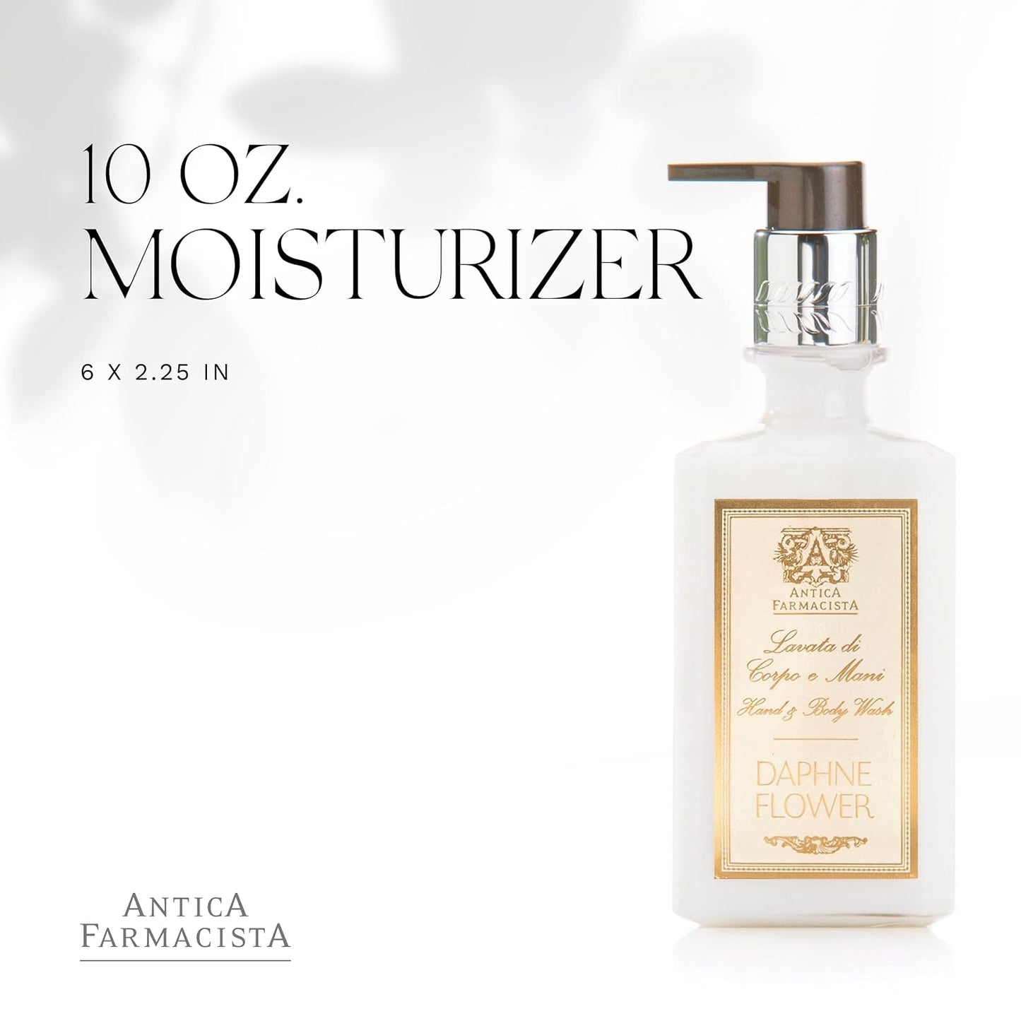 Antica Farmacista Body Moisturizer - Moisturizing Scented Lotion - Premium Body Moisturizer - Luxury Gift for Women & Men - Hand & Skin Hydration - Daphne, 10 Fl Oz
