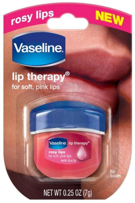Vaseline Lip Therapy, Rosy Lips 1 ea (Pack of 6)