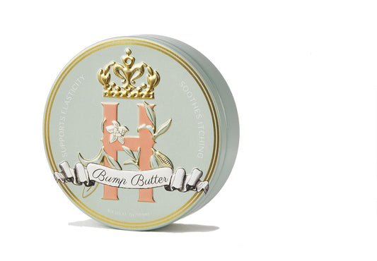 Bump Butter: 100% Natural Whipped Cocoa Butter Formula for Growing Baby Bumps - Soothing & Nourishing with Neroli & Frankincense - 3.4 Fl Oz/100 ML