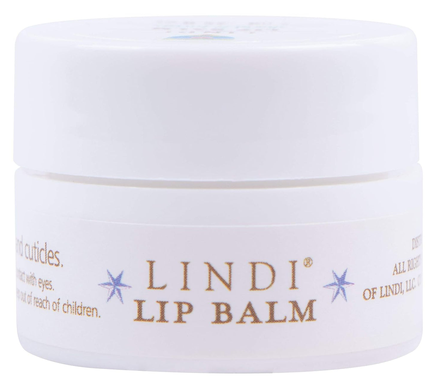 LINDI SKIN Lip Balm - Gentle, Non-Irritating, Vitamin E Formula That Hydrates and Soothes Dry, Chapped Lips - Soother for Nails & Cuticles - Allergy Tested Lip Balm for Cancer Patients (0.25 fl oz)