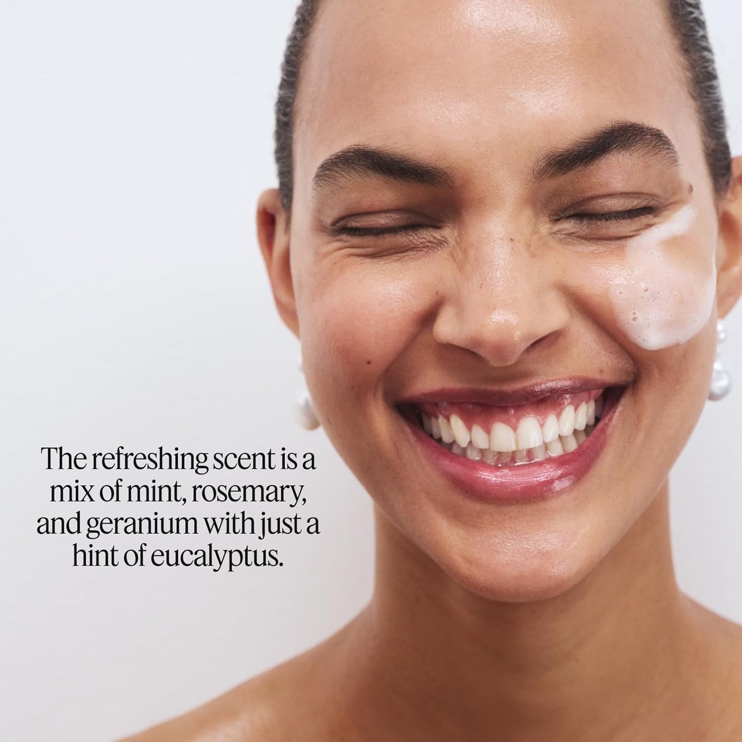 goop Beauty Daily Detox Foaming Cleanser | Hydrating Face Wash to Remove Makeup, Oil, & Dirt | Malachite, AHAs, & Glycerin | 5.2 fl oz