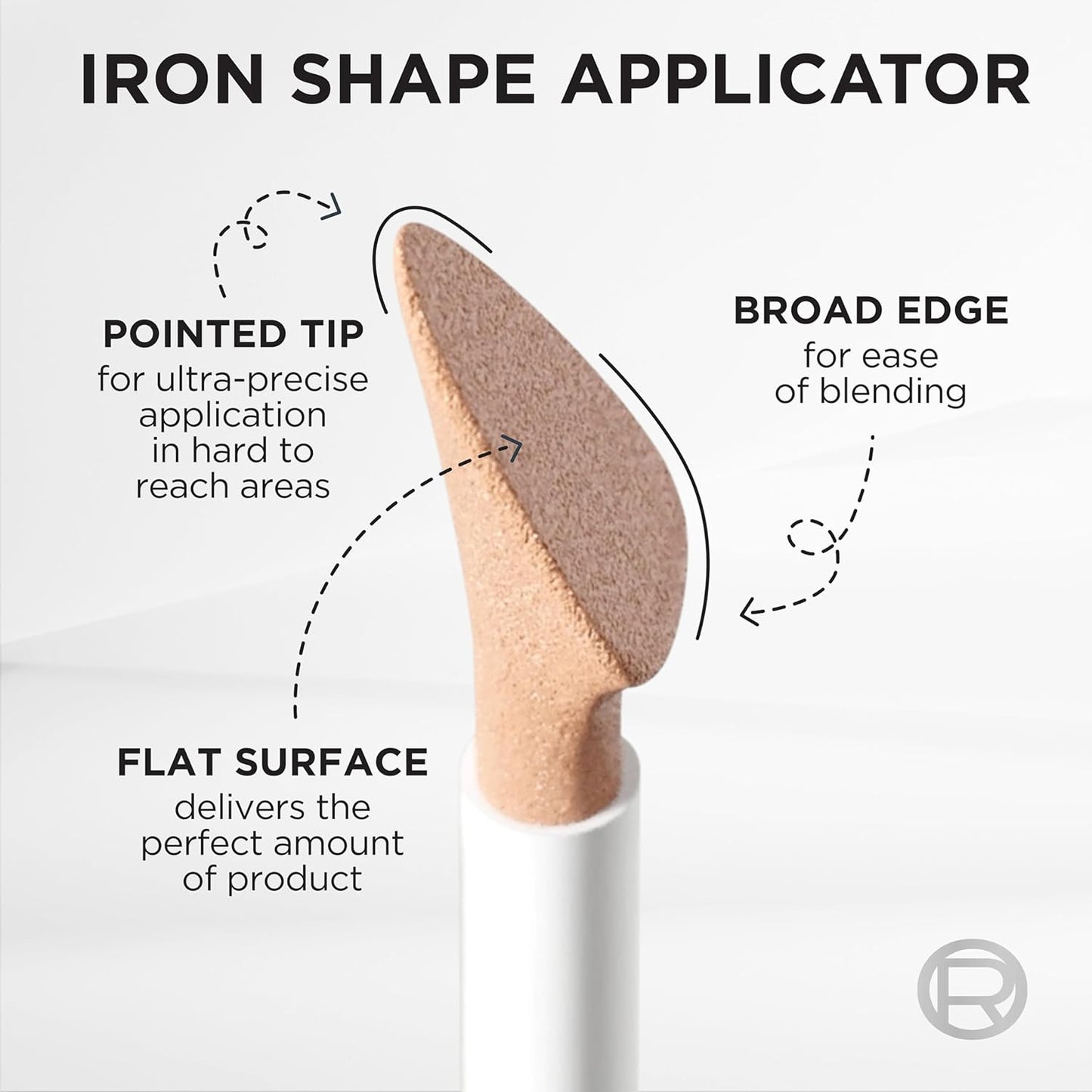 L’Oréal Paris True Match Radiant Serum Concealer, Brightening Under Eye Concealer Make Up with 1.5% Hyaluronic Acid and Caffeine, N8, 0.33 Oz