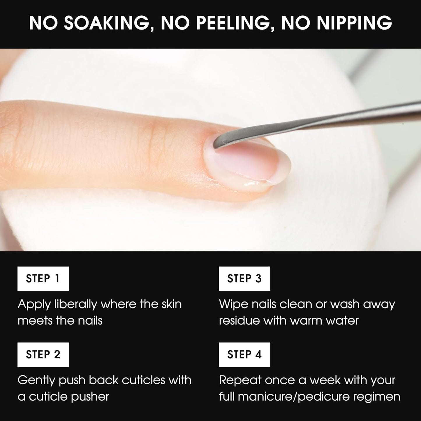 Deborah Lippmann Cuticle Remover Cuticle Softener for Nail Care No Soaking, No Peeling, No Nipping 0.5 Fl Oz