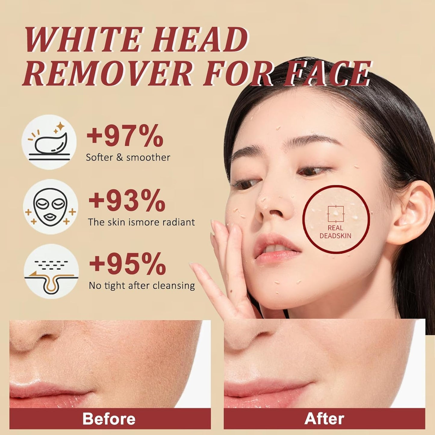 Peel Shot Glow Rice Ampoule Duo - Dead Skin Remover for Face - Black and White Rice Exfoliant Rice Ampoule - Black Rice Exfoliant to Pore Minimizer - Blackhead Remover,Smooth, Pore Cleaner,Hydrating