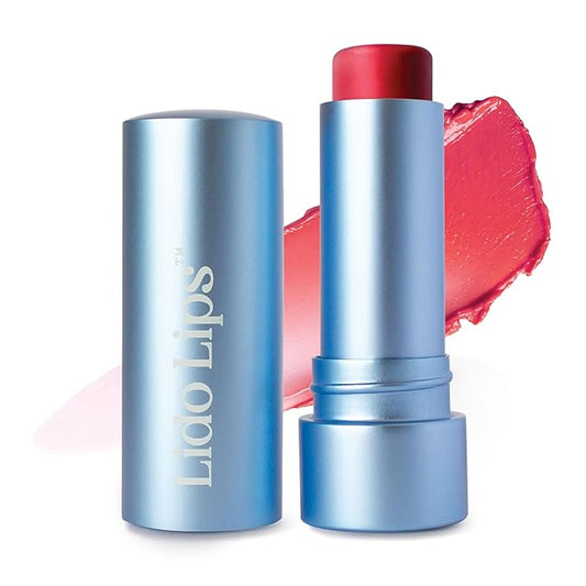 Tinted Lip Balm. Moisturizing Sheer, Buildable Lip Color with Hyaluronic Acid, Vitamin E and Rich Oil, Perfect Revitalizer for Chapped Lips. Beauty Plumper Moisturizer 0.21oz- Orchid