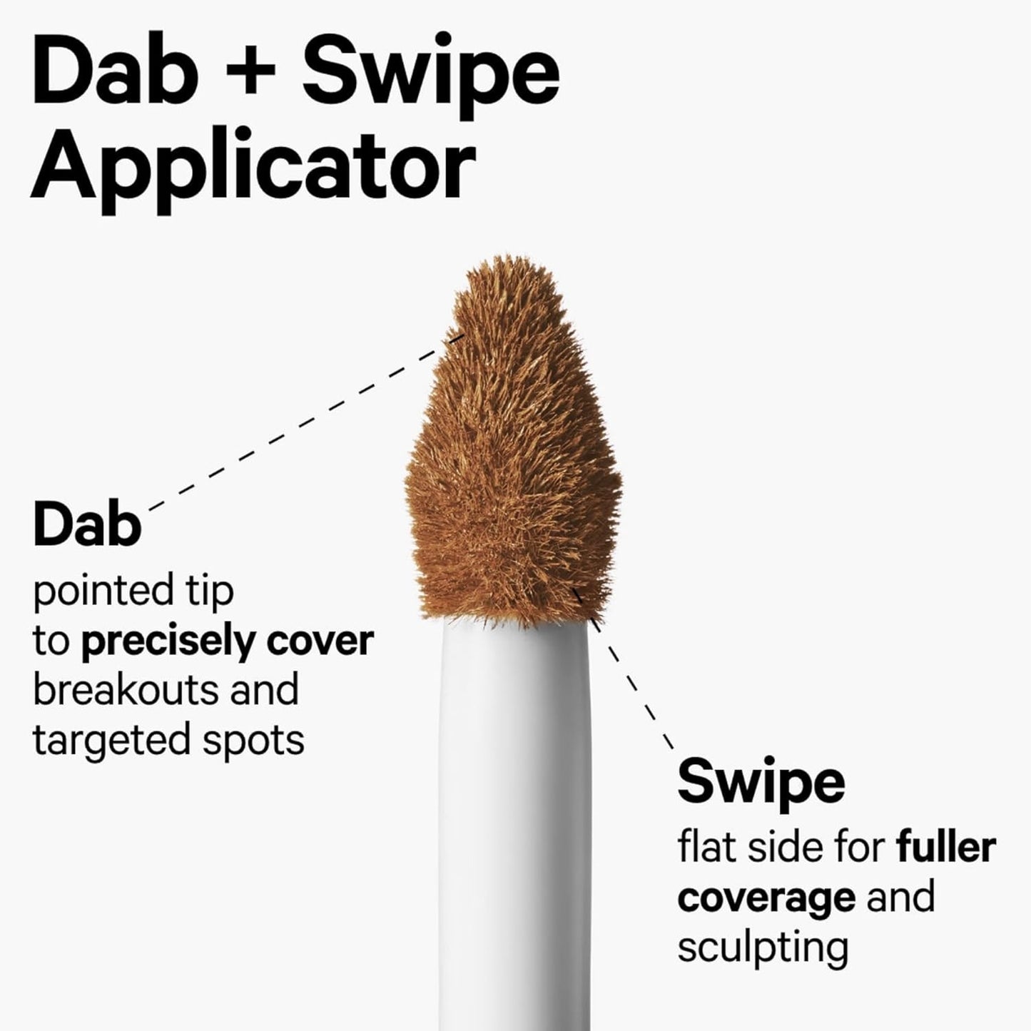 Milk Makeup Future Fluid All Over Cream Concealer, 5W (Fair with Warm Undertones) - 0.28 fl oz - Medium-to-Full Coverage - Up to 12-Hour Wear - Crease-Proof Finish - Vegan, Cruelty Free