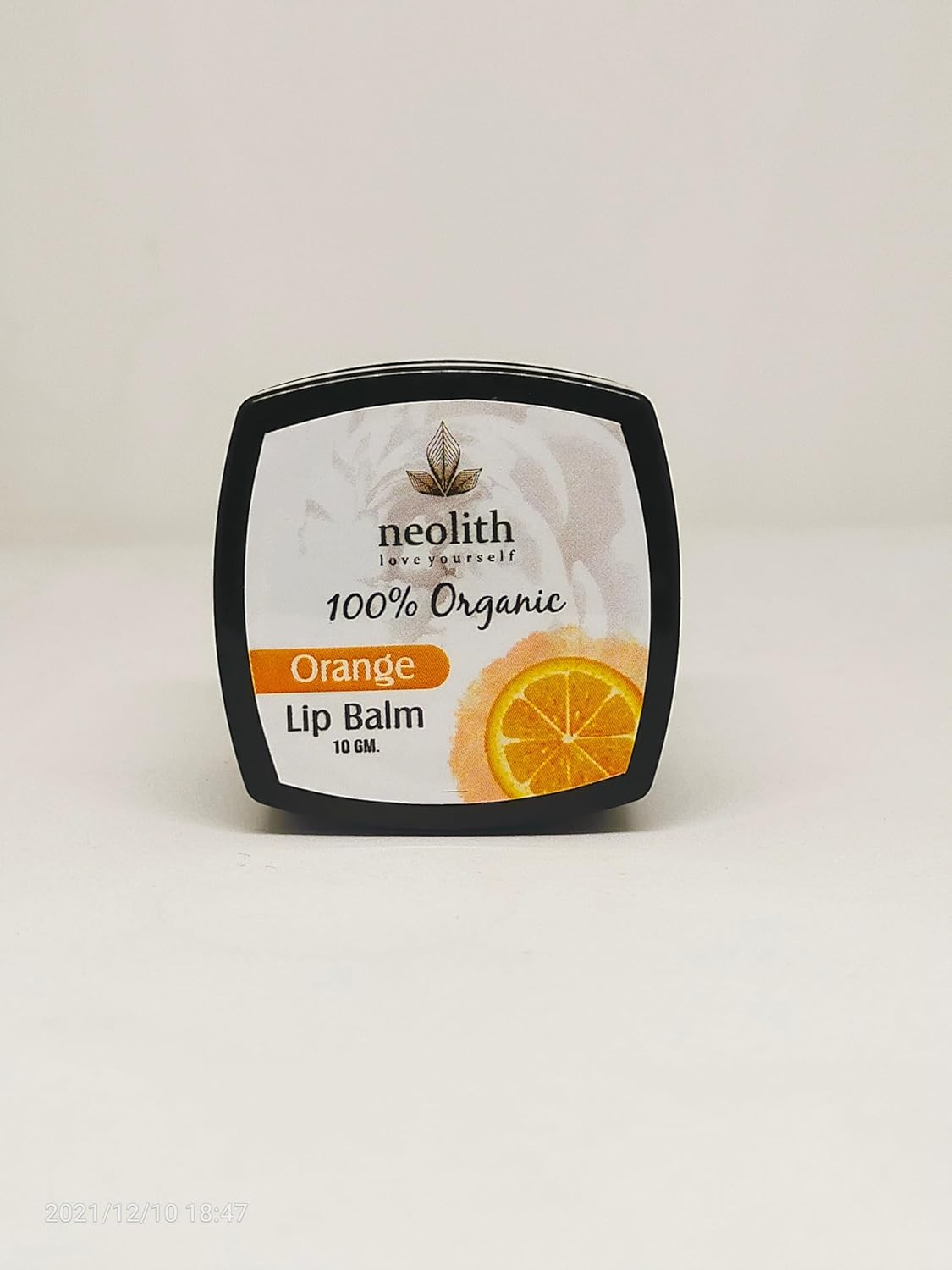 Orange Lip Balm || 100% Organic, Paraben Free || Lip Moisturiser || 10GM