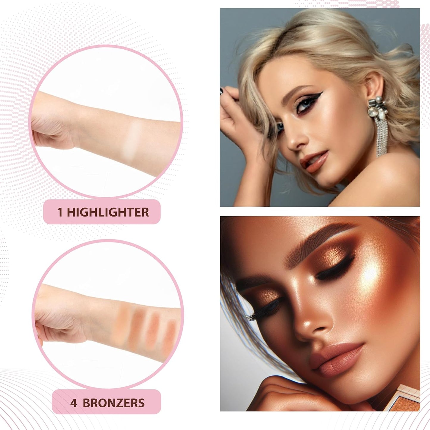 Makeup Kit for Women - 190-in-1 - Professional Makeup Pallets, makeup kit Includes Eyeshadows, Blushes, Makeup Brushes & More For a Full Makeup Look