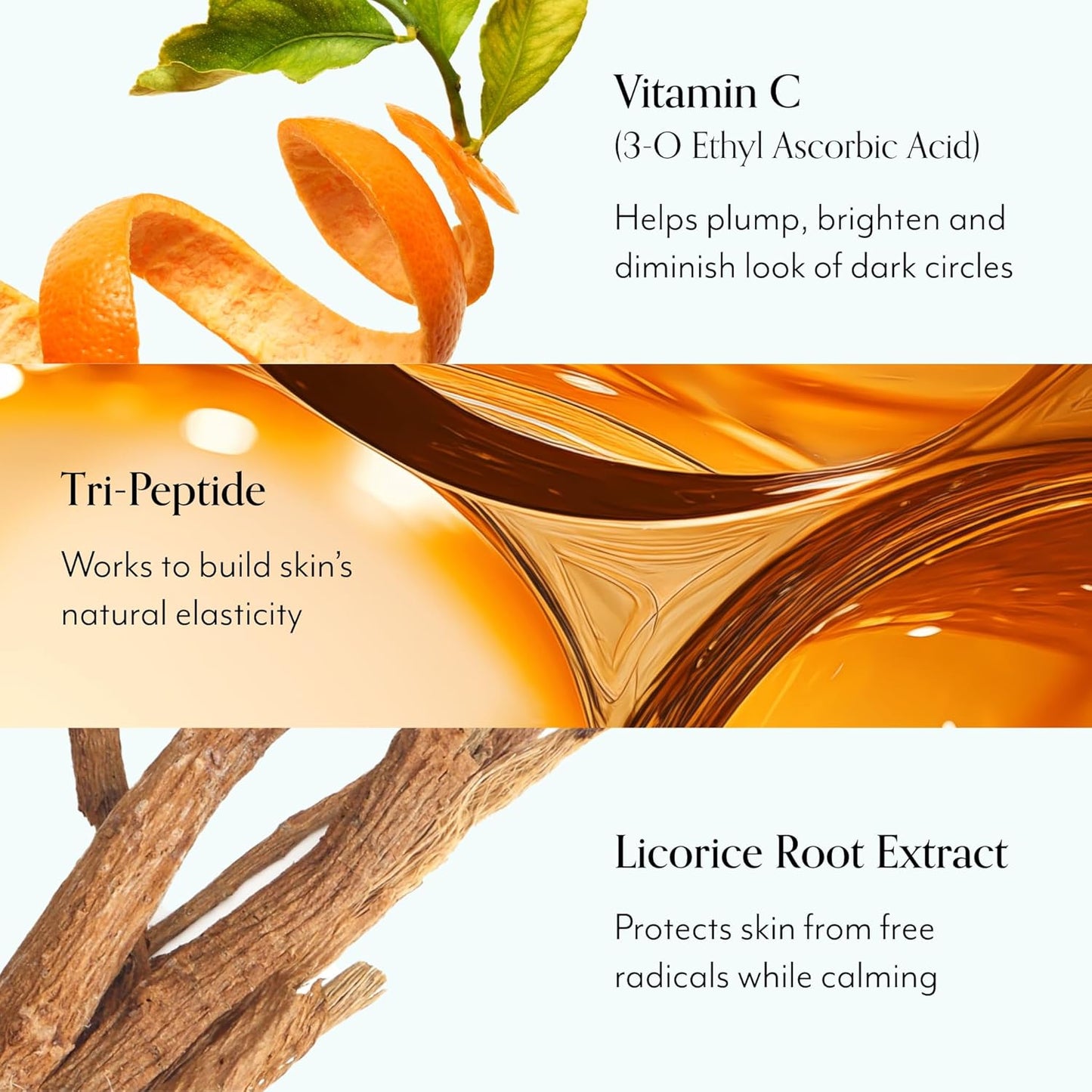 Bliss Bright Idea Vitamin C Eye Cream - Brighten & Hydrate Anti-Aging Treatment, Reduces Fine Lines, Boosts Collagen & Firms, 3-O-Ethyl Ascorbic Acid, Tri-Peptide & Licorice Root, 0.5fl oz